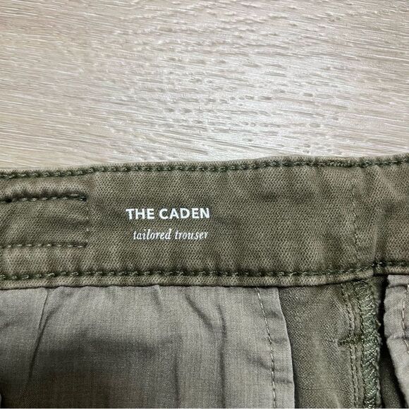 AG Adriano Goldschmied The Caden Tailored Trouser Women's 30x28 Green - Picture 6 of 12